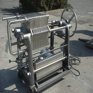 Filtro prensa industrial de acero inoxidable para la venta