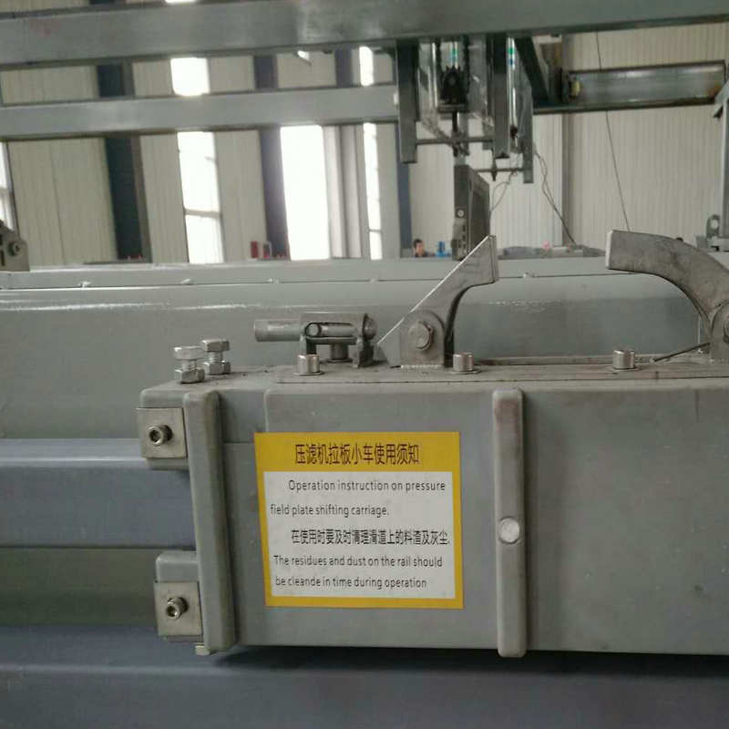 Prensa automática de filtro de membrana de cámara de la industria del papel