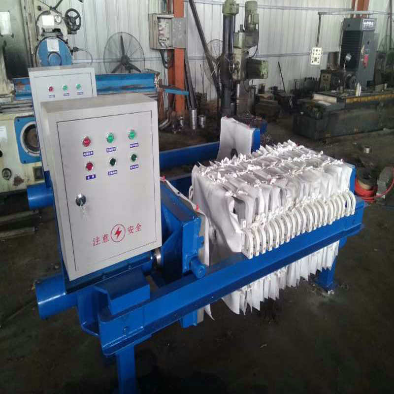 Prensa de filtro de marco de placa de procesamiento automático para carbón