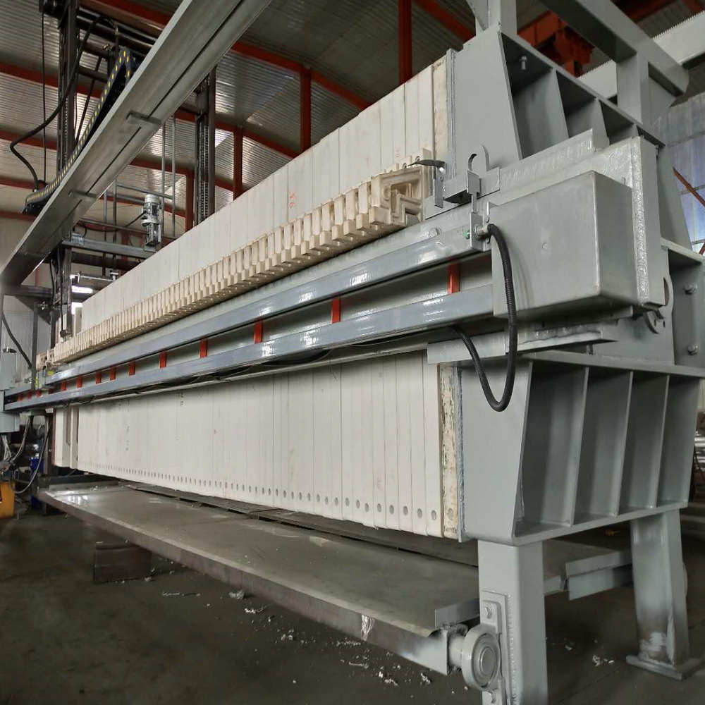 PLC Control de filtro prensa automática para papel industrial