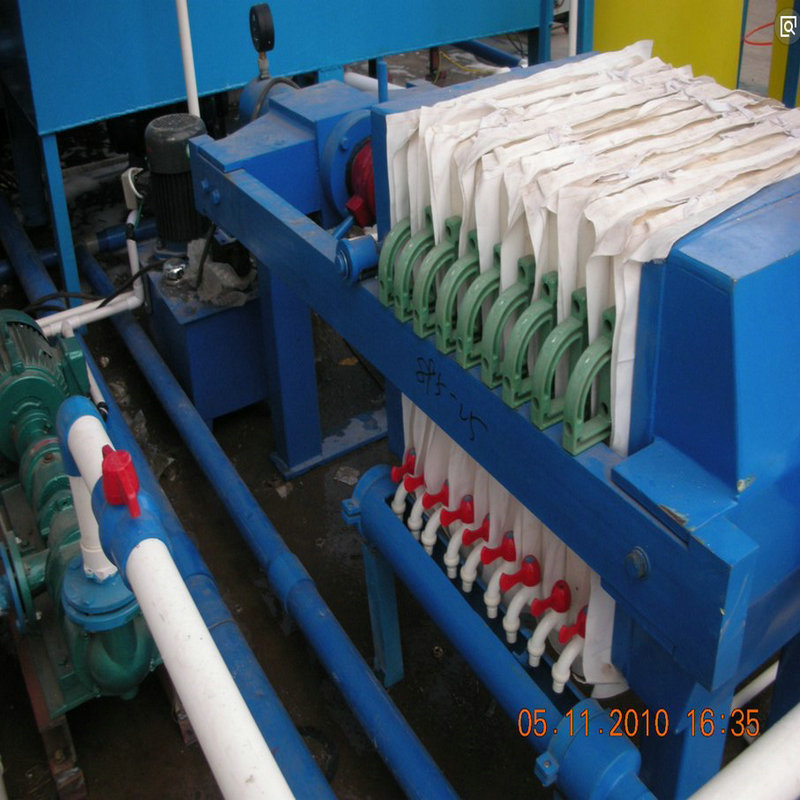 Tratamiento de aguas residuales de minería / metalurgia FilterPress
