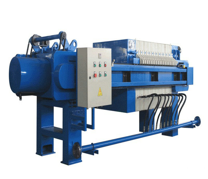 Industria papelera Filtro prensa de membrana automática de cámara