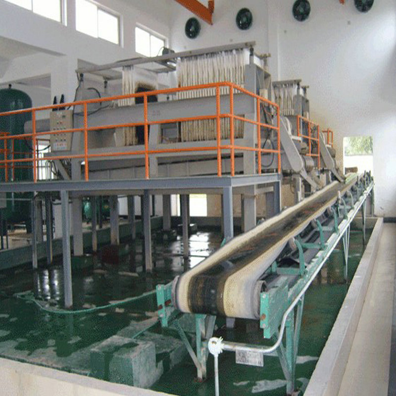 Prensa de filtro de deshidratación de lodos de aguas residuales químicas