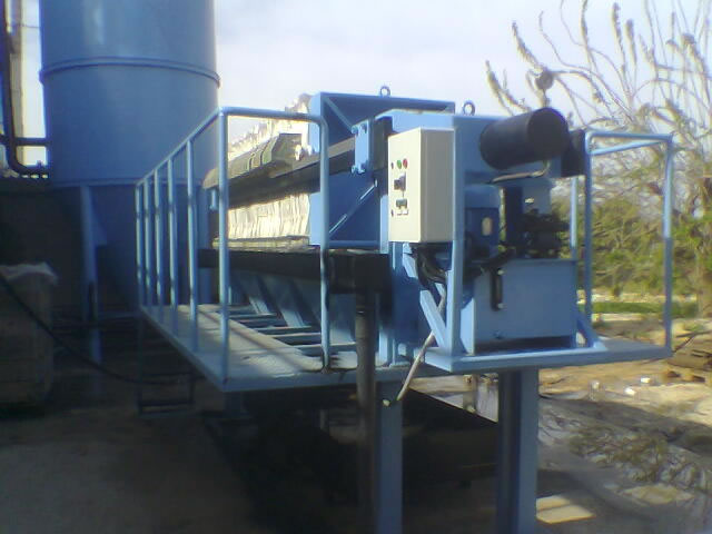 Máquina de prensa de filtro de cámara de aceite de oliva de grado alimenticio