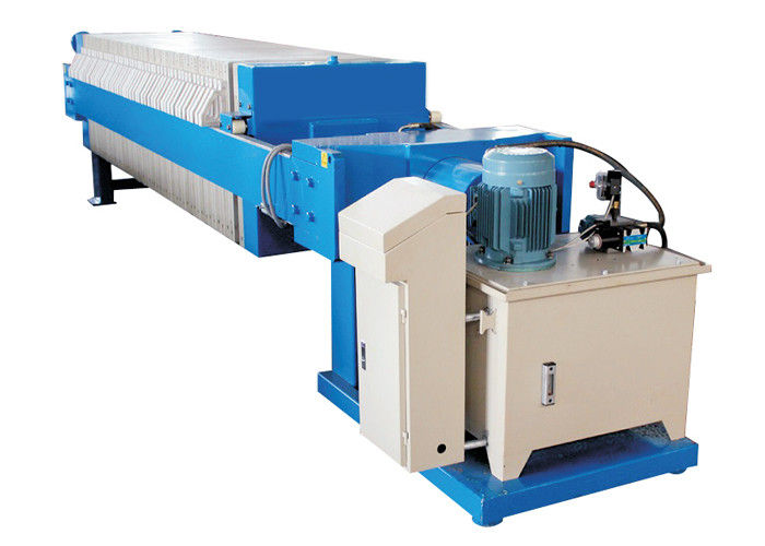 Control de PLC de prensa de filtro de membrana de cámara de aguas residuales hidráulicas