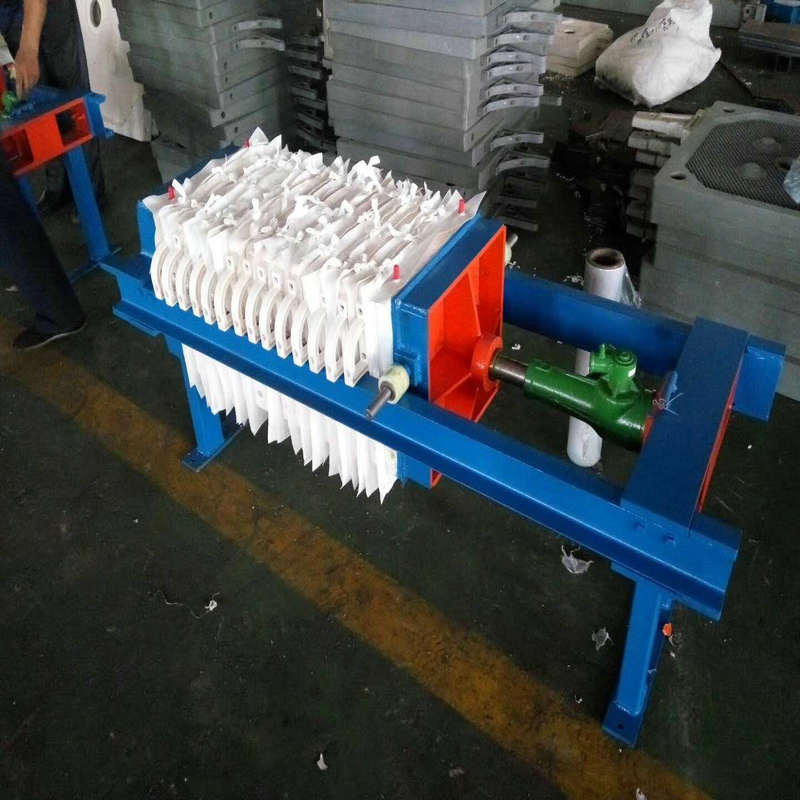 Máquina de prensa de filtro de membrana de pulido de cerámica
