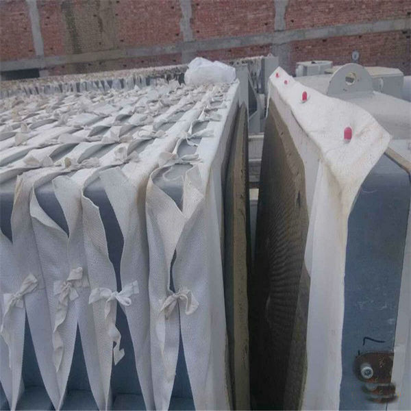 Prensa de filtro de placa hidráulica en planta de bebidas