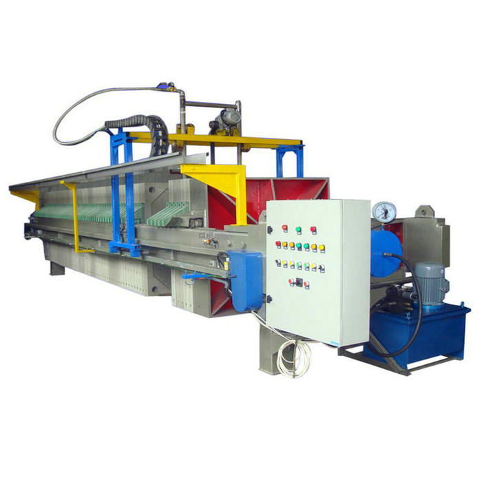 Tratamiento de aguas residuales Placa hidráulica Marco Filtro prensa