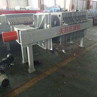 Filtro prensa de hierro fundido de gran capacidad para metalurgia