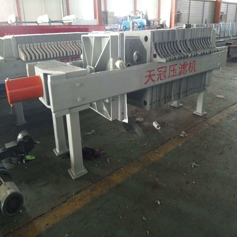Filtro prensa de hierro fundido de gran capacidad para metalurgia